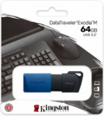 Kingston Datatraveler Exodia M 64GB USB 3.2 Stick Μαύρο - Image 3