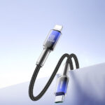 Joyroom Series Braided USB-C to Lightning Cable 30W Μαύρο 1.2m - Image 3