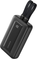 Anker A1681G11 Power Bank 20000mAh 30W με Θύρα USB-A και 2 Θύρες USB-C Μαύρο - Image 2