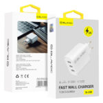 Blavec Φορτιστής Χωρίς Καλώδιο με 3 Θύρες USB-A 15W Λευκός (TCBC3-3UW3A) - Image 3