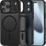 Tech-Protect Matte Back Cover Σιλικόνης / Πλαστικό Μαύρο (iPhone 17 Pro Max)