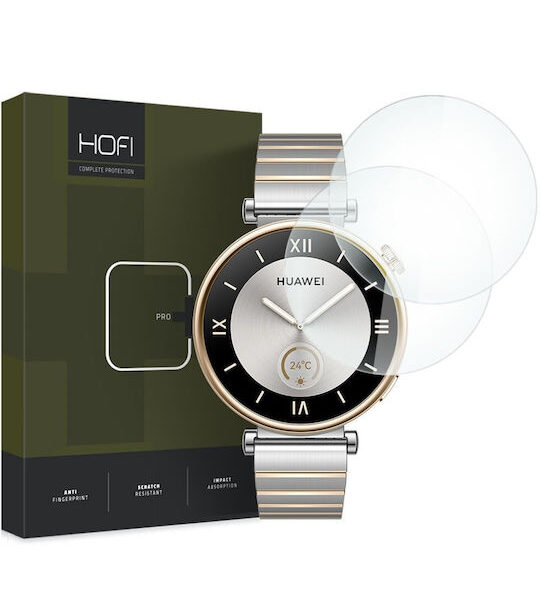 Hofi Glass Pro+ 2-pack Tempered Glass για το Huawei Watch GT 4 41mm 2τμχ