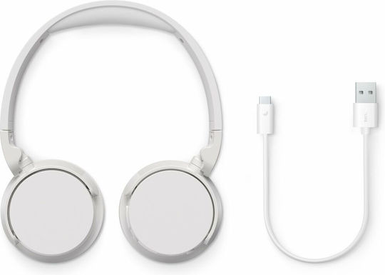 Xlarge_20240806133548_Ba152C79 Philips TAH4209 Ασύρματα / Ενσύρματα On Ear Ακουστικά με 55 ώρες Λειτουργίας και Quick Charge Λευκά - Image 2