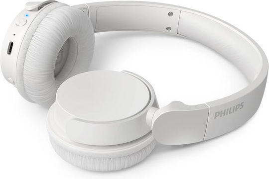 Xlarge_20241001123225_692C481D Philips TAH4209 Ασύρματα / Ενσύρματα On Ear Ακουστικά με 55 ώρες Λειτουργίας και Quick Charge Λευκά - Image 3