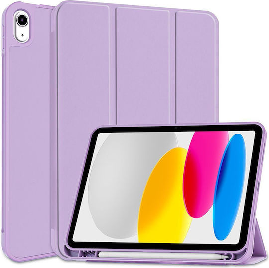 Tech-Protect Smartcase Pen Flip Cover Violet (Ipad 2022 10.9'') Tpscpipad1922V Tech-Protect Smartcase Pen Flip Cover Violet (iPad 2022 10.9'') TPSCPIPAD1922V