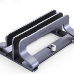 Ugreen Aluminum Vertical Stand Holder LP258 Βάση Στήριξης για Laptop έως 15.6" Silver